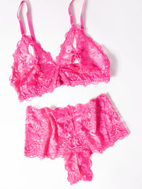 Goodnight Kiss Peekaboo Bralette Set