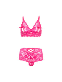 Goodnight Kiss Peekaboo Bralette Set