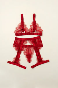 Janet 3 Piece Bra Set