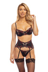 Esmeralda Gartered Bra Set