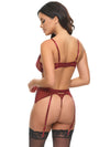 Nina Gartered Bra Set