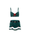 Holiday Elfina Christmas Bra & Skirt Set
