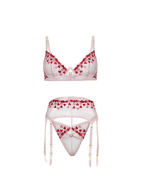 Oh La La Cheri Sweety Garter Bra Set