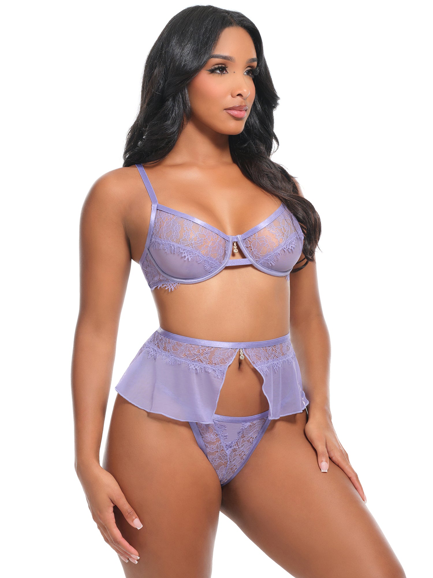 Oh La La Cheri Nicola Skirted Bra Set