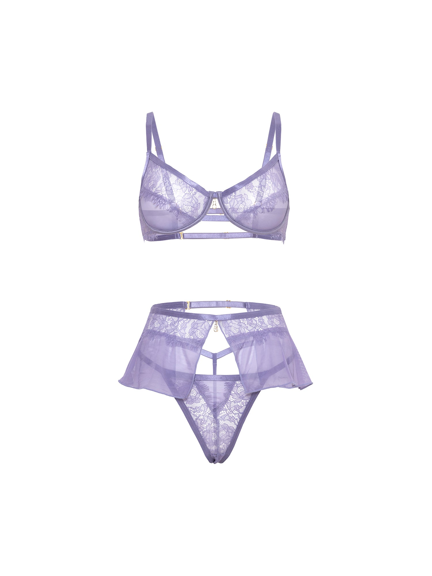 Oh La La Cheri Nicola Skirted Bra Set