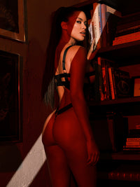 Erotic Caged Open Cups Teddy