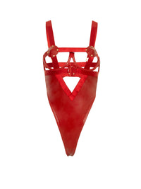 Erotic Caged Open Cups Teddy