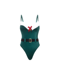 Elfina Christmas Bodysuit Teddy