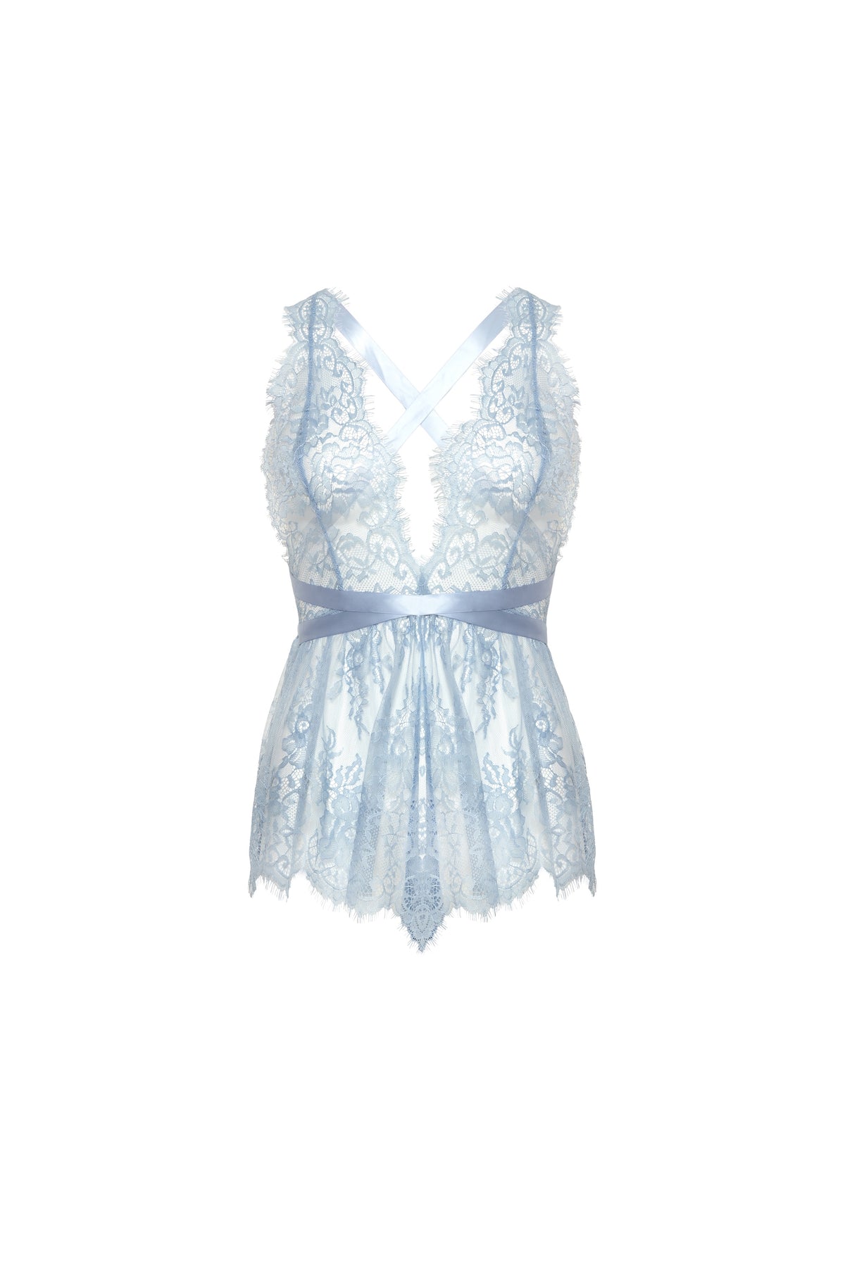 Brea Eyelash Lace Romper
