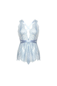 Oh la la Cheri Brea Eyelash Lace Romper