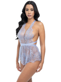 Oh la la Cheri Brea Eyelash Lace Romper