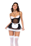 Sexy French Maid Apron Lingerie Costume