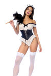 Sultry French Maid Lingerie Costume