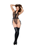 Sexy Cheetah Lingerie Costume
