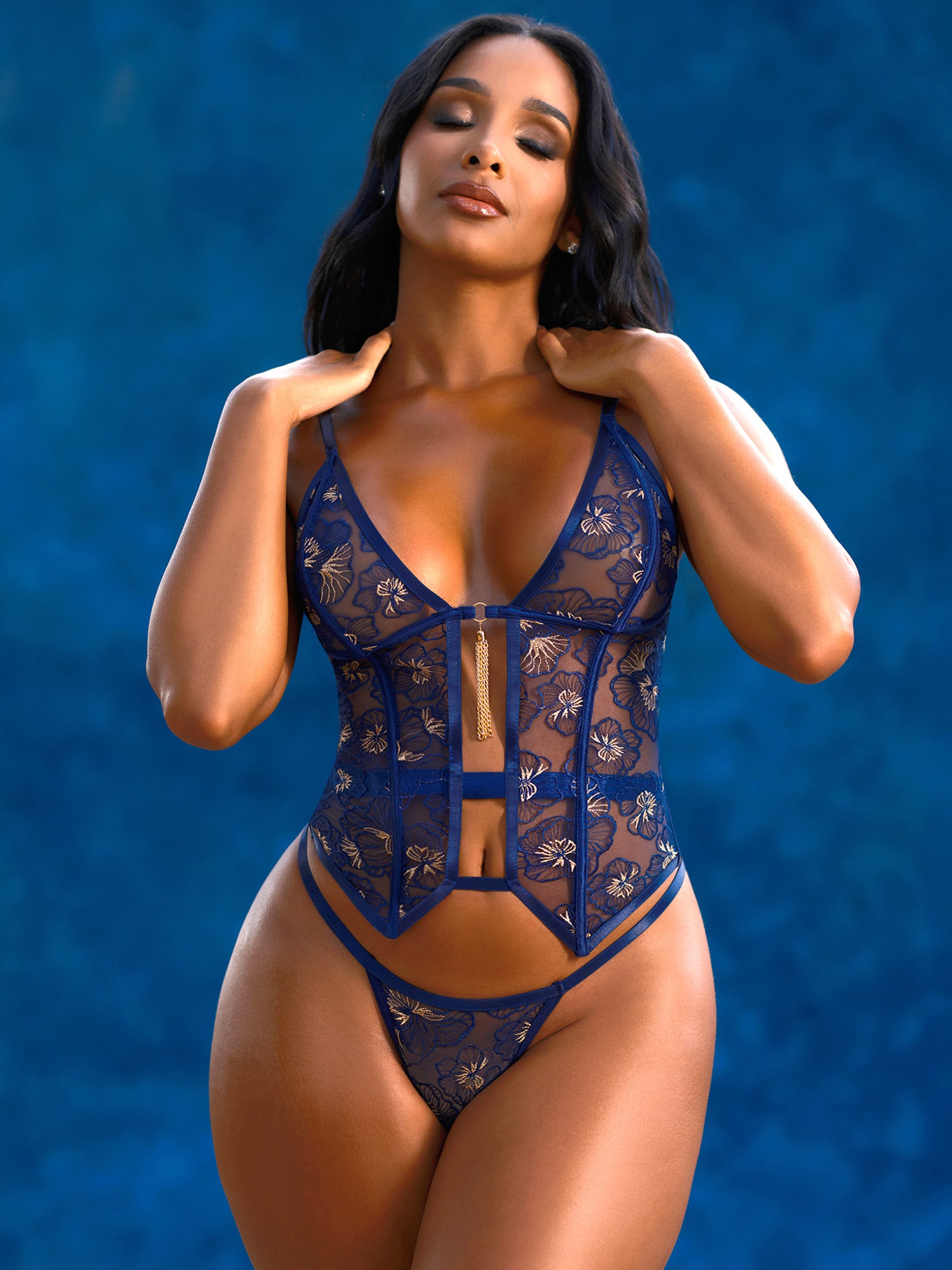 Oh La La Cheri Bleu Merrywidow Set