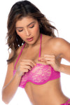 Mapale Sexy Two Piece Swimsuit Bikini Set Pink Lace Summer-Rebel Romance