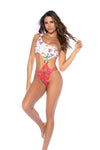 Mapale One Piece Swimsuit Tropical Print-Rebel Romance