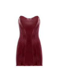 Oh la la Cheri Rider Vinyl Bustier Dress