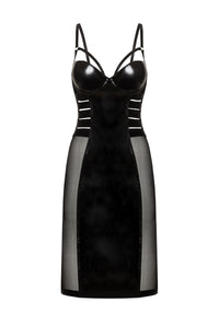 Caged Sheer Dress