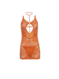 Amina Harness Chemise Harness Dress Dragon Fire