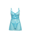 Queen Emma Flyaway Babydoll Beach Blue