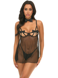Oh la la Cheri Open Cup Bows Kimia Babydoll