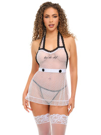 Oh la la Cheri Kiss the Chef Bedroom Costume