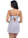 Queen Elsie Sheer Babydoll Brunnera Blue