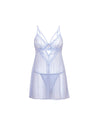 Queen Elsie Sheer Babydoll Brunnera Blue