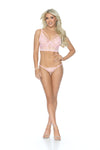 Escante Mix & Match Satin Back Bralette Bra Select Color