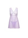 Queen Stassi Sheer Babydoll Purple Lavendula