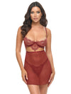 Arielle Sheer Lace Babydoll