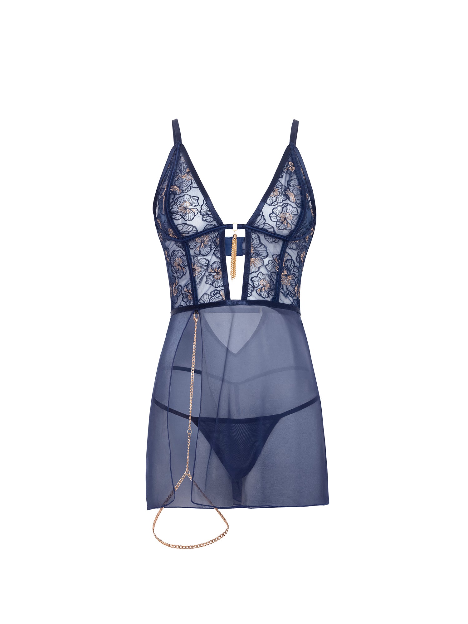 Oh La La Cheri Bleu Chemise