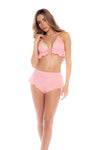 Mapale Lounge French For Love Two Piece Pajama Set Rose-Rebel Romance