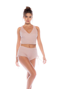Mapale Lounge French For Love Two Piece Pajama Set Rose-Rebel Romance