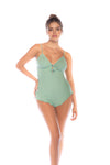 Mapale Lounge French For Love Sleep Romper Mint-Rebel Romance