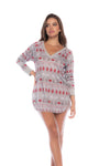 Mapale Lounge Let it Snow Sleep Tee