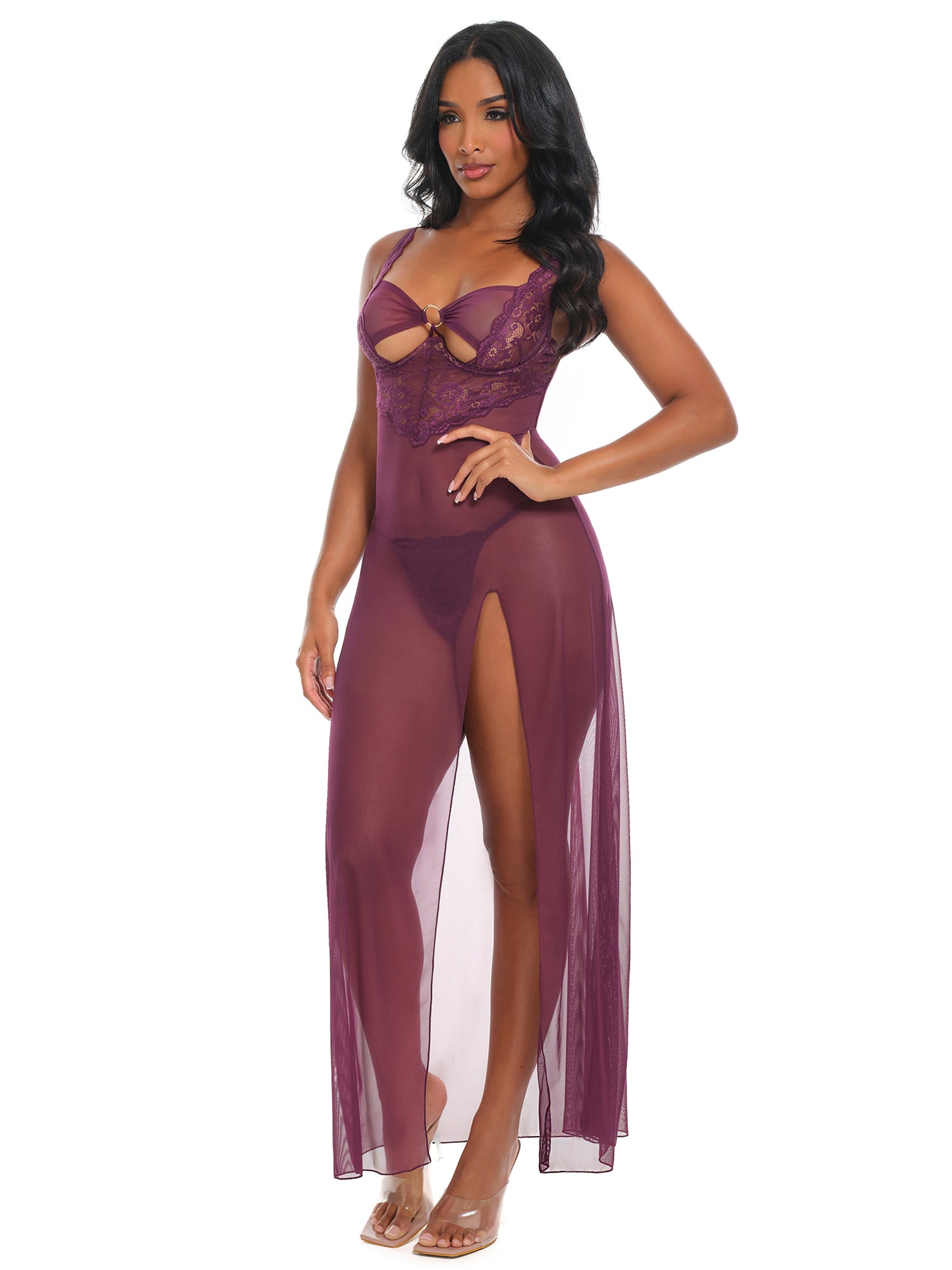 Antonella Long Gown Babydoll