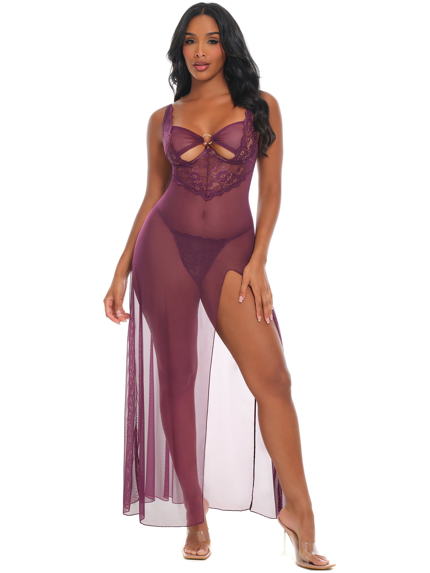 Antonella Long Gown Babydoll