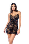 Gothic Romance Lace Babydoll Edgy Black
