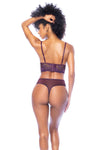 Mapale Timeless Underwire Bra Set Mulberry-Rebel Romance