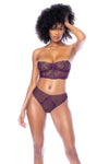 Mapale Timeless Underwire Bra Set Mulberry-Rebel Romance