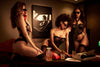 Mapale Femme Lace Red Ribbon Bow Back Teddy Black-Rebel Romance