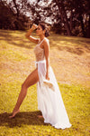 Mapale Bridal Honeymoon Timeless Delicate Lace Teddy White