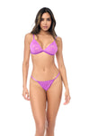 Dreamy Lace Bralette Bra Set Romantic Purple