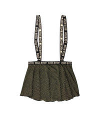 Fantasy Lingerie Queen Vibes Boss BO$$ B*tch Suspender Skirt