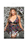 Fantasy Vibes Plus Why U Trippin' Skater Skirt (Skirt Only) Queen