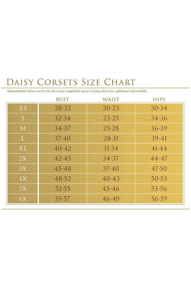 LIMITED EDITION Top Drawer Steel Boned Black Suede Underwire Underbust Corset Cincher w/Fringe