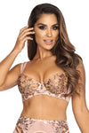 Axami Summer Love Sheer Unlined Balconette Bra