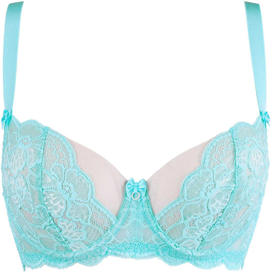 Axami Unlined Bra Dream Aqua Blue-Rebel Romance